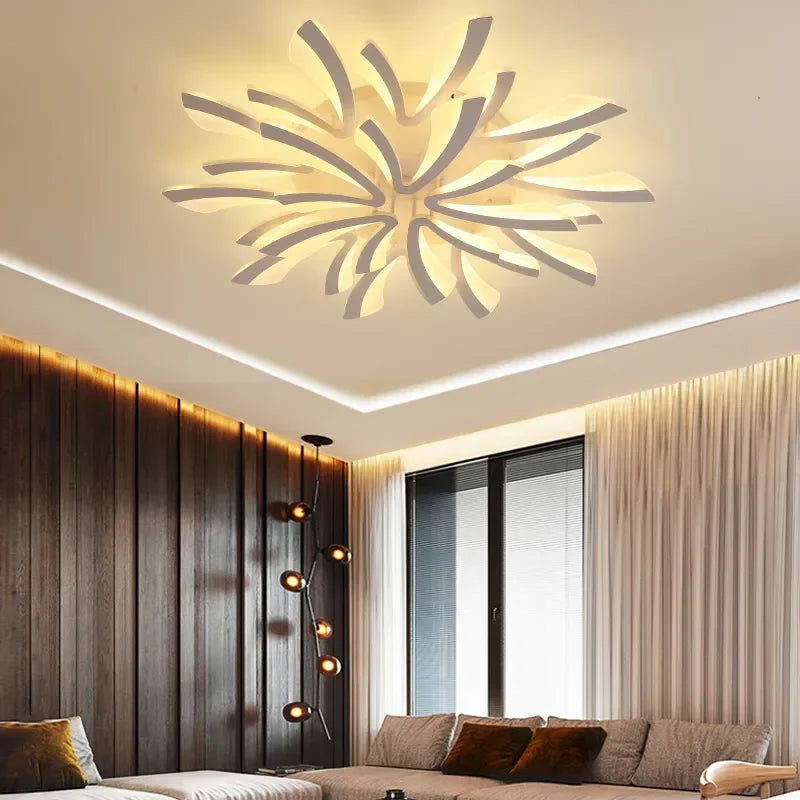 DecorBites™ LED Ceiling Chandelier with Remote Control for Home Décor