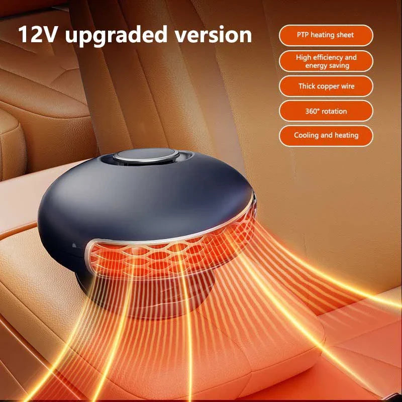 360°rotation 12v/24v Car Heating and Cooling Device