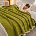 DecorBites™ High-Density Plush Double-Layer Blanket - Multi-Functional and Cozy Warmth