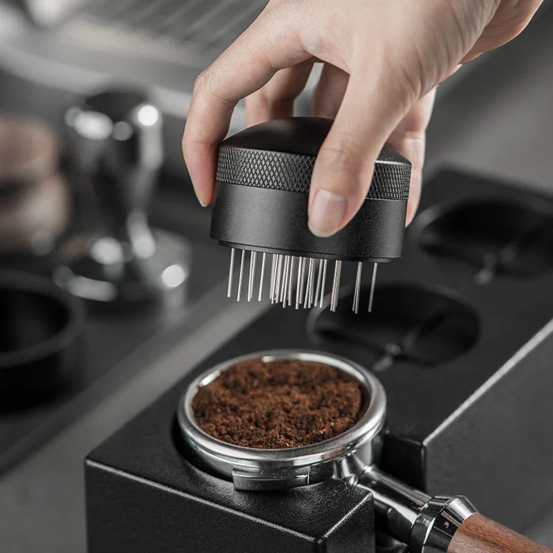 DecorBites™ Espresso Needle Distributor and Stirrer Tool for Coffee Grounds