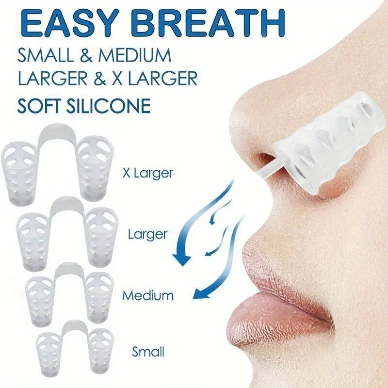 Thickened Anti-Snoring Nose Clip | Comfortable Sleep Aid Without Power