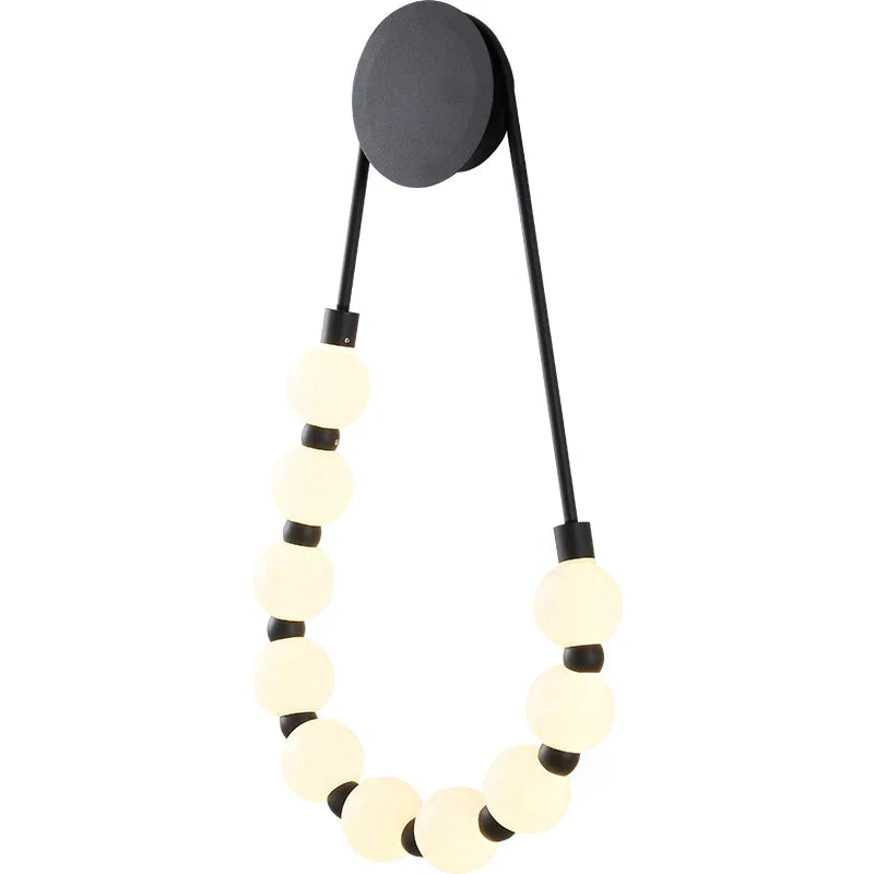 DecorBites™ Cream Italian Style Asymmetric Magic Bean Wall Lamp