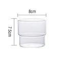 DecorBites™ Creative Glass Coffee Smoothie Cup | Heat-Resistant Drinkware for drinks