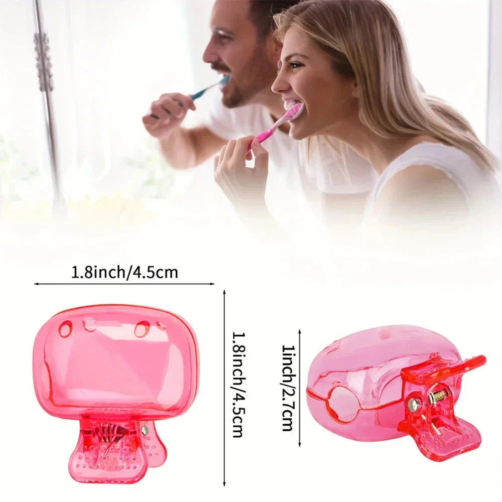 Travel Toothbrush Cover – Waterproof Protective Case with Clip