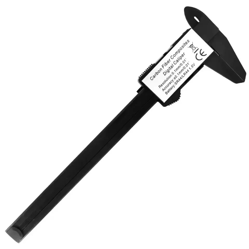 150mm Digital Caliper – Carbon Fiber Vernier Gauge with LCD Display