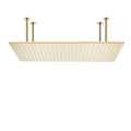 DecorBites™ 16"x32" LED Rainfall Shower Head - Color Changing Luxury Square Design