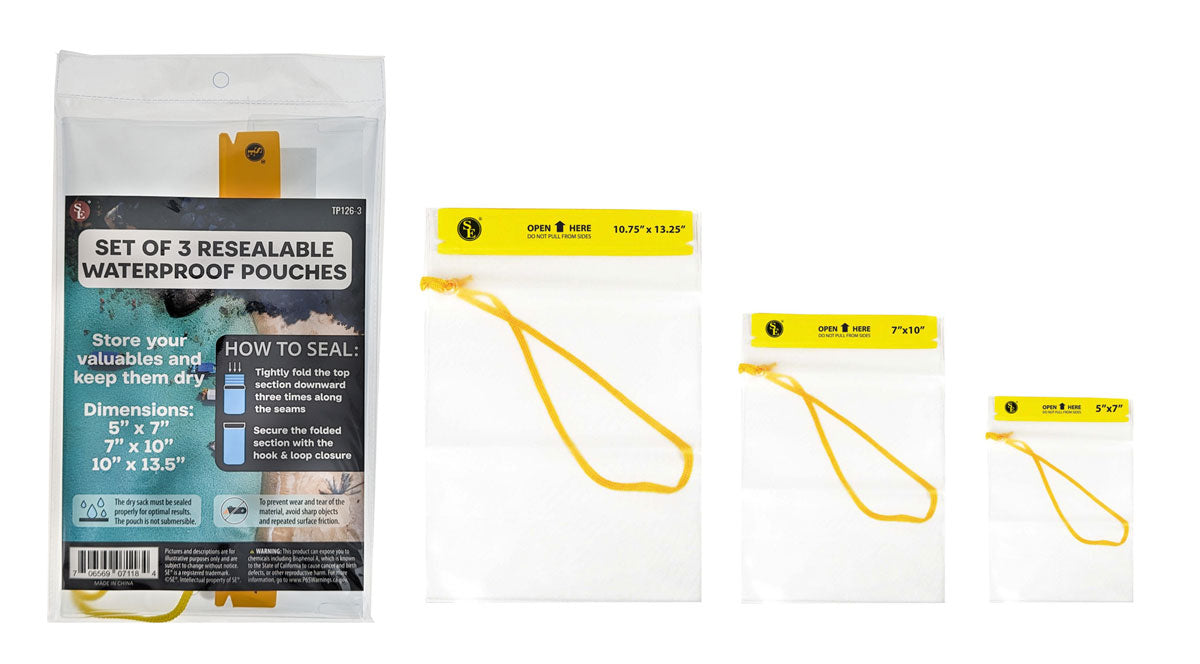 Waterproof Utility Pouch Set of 3