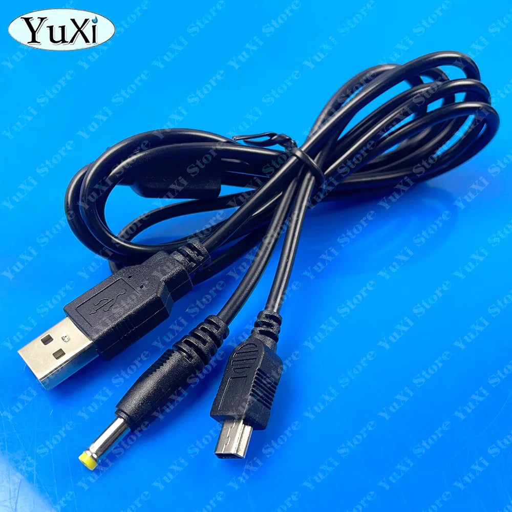 USB Charging Cable for PSP 1000 2000 3000 | Type-C Convert Adapter and Data Transfer
