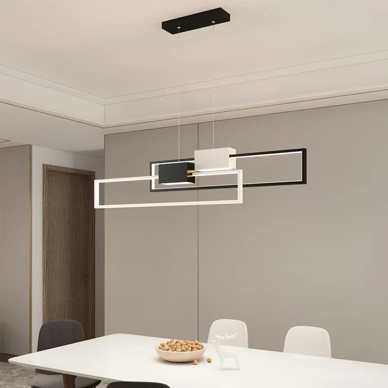 DecorBites™ Geometric LED Pendant Lights for Dining Room Kitchen Bar Home Decor