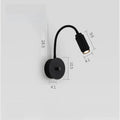 DecorBites™ Adjustable Focus LED Wall Lamp with Dimming Switch