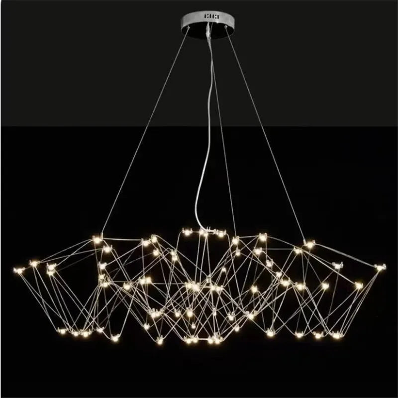 DecorBites™ Cube Light: Modern Creative LED Pendant Lamp for Living Room and Restaurant