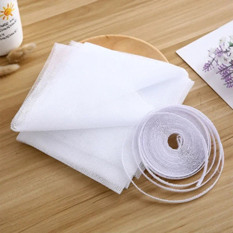 Nylon DIY Mosquito Net Screen for Windows and Doors | Insect Mesh Protection