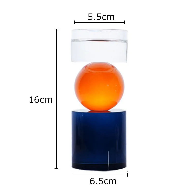 DecorBites™ Crystal Candle Holders: Creative Home Aroma Container & Desk Decoration