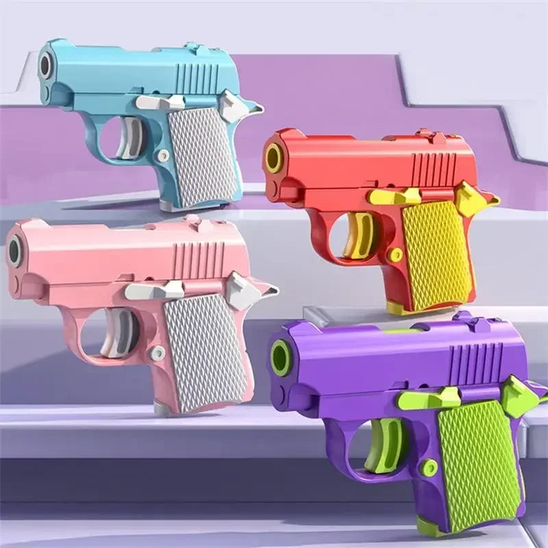 3D Mini 1911 Gravity Fidget Toy | Stress Relief Adult Decompression Gift