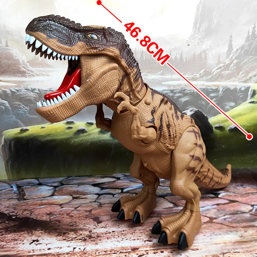 Large Mechanical Dinosaur Robot with Lights and Sounds