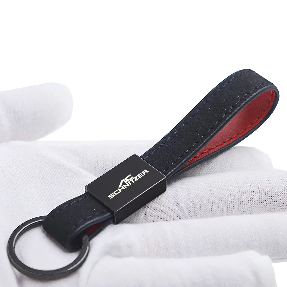 Leather Car Keychain | Premium BMW & Mini Key Ring Accessory