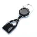Retractable Lighter Leash with Silicone Cover and Keychain Clip | EDC Safety Accessory