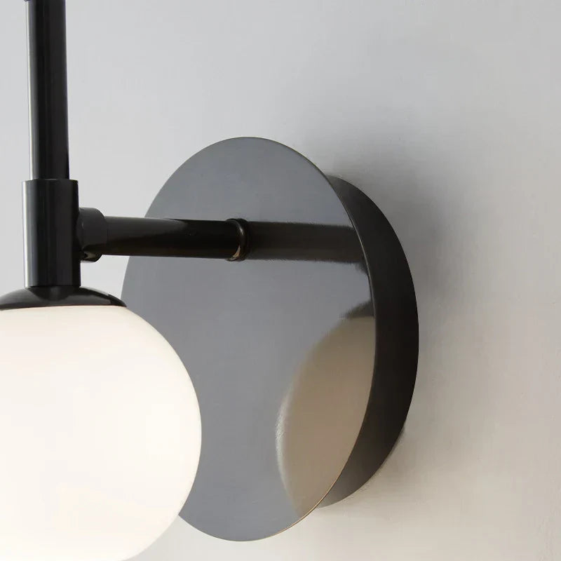 DecorBites™ Glass Bedside LED Wall Lamp for Parlor, Hotel & Home Lighting