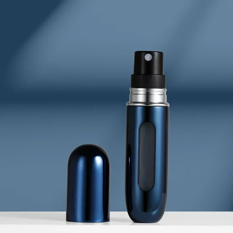 5ml Mini Portable Bottom-Filling Perfume Spray Bottle | Refillable Travel Atomizer
