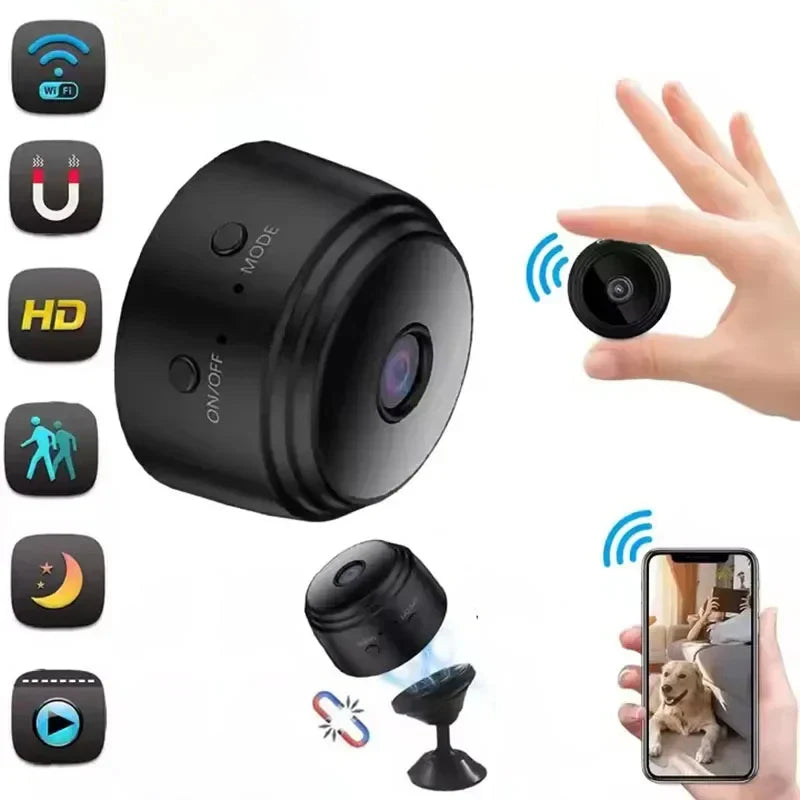 A9 WiFi Security Camera | 1080P Night Vision Smart Home Indoor Outdoor Camera