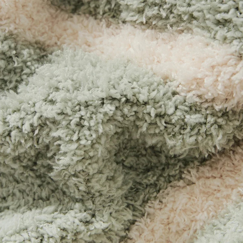 DecorBites™ Knitted Jacquard Blanket 130x180cm Multi-functional Throw