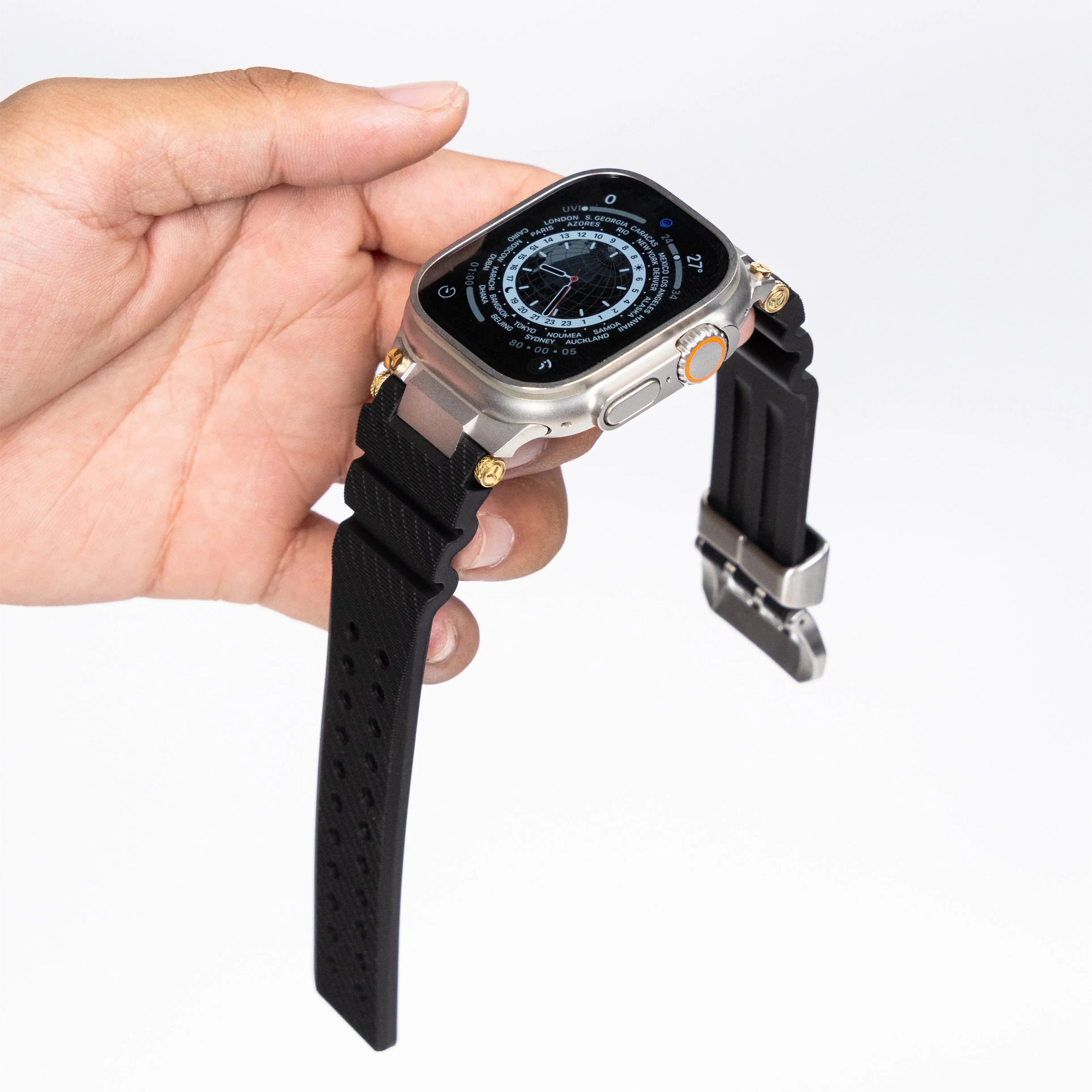 Apple Watch Silicone Sports Strap - Waterproof Rubber Band