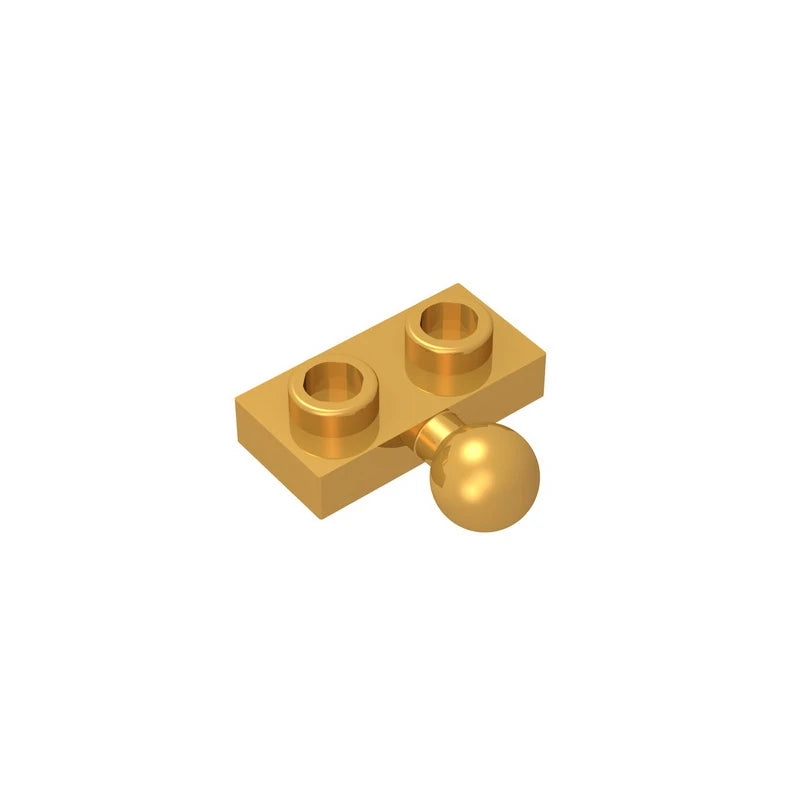 Plate, Modified 1 x 2 with Tow Ball on Side | Gobricks Building Block