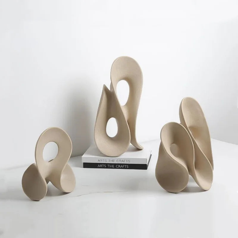 DecorBites™ Coral Hollow Sculpture - Artistic Home Decor Figurine