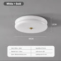 DecorBites™ Double Layer Glass LED Ceiling Lights for Home Decor and Lighting Fixtures