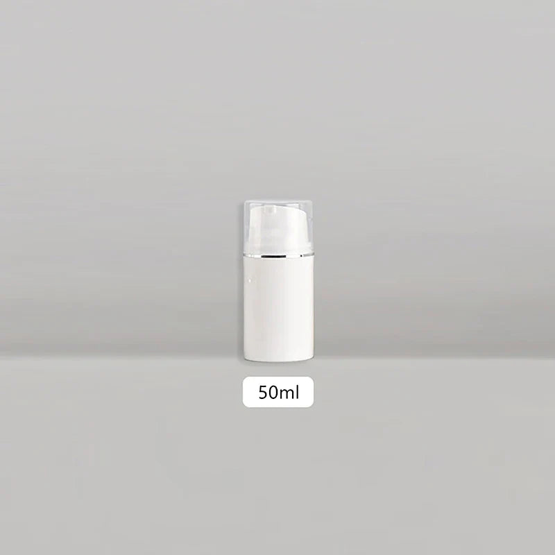 Empty Refillable Vacuum Pump Bottle | Travel Size Lotion Dispenser for Creams and Serums