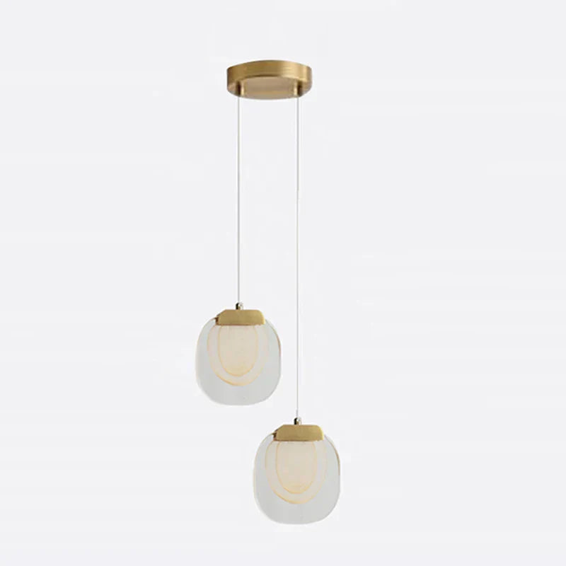 DecorBites™ Crystal LED Pendant: Elegant Lighting for Dining, Bar, Kitchen, Bedroom