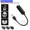 5V USB Projection Lamp Strip | Planet Halloween Christmas Theme Ceiling Decor