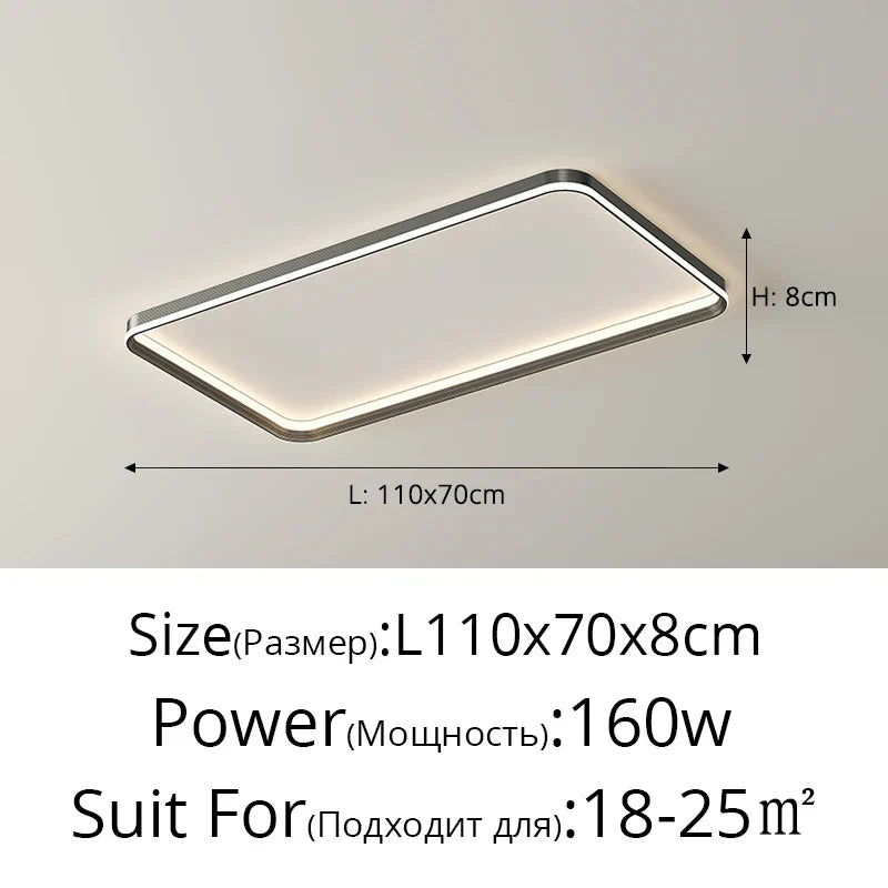 DecorBites™ LED Ceiling Chandelier for Living Room Kitchen Dining Study Modern Indoor Lighting