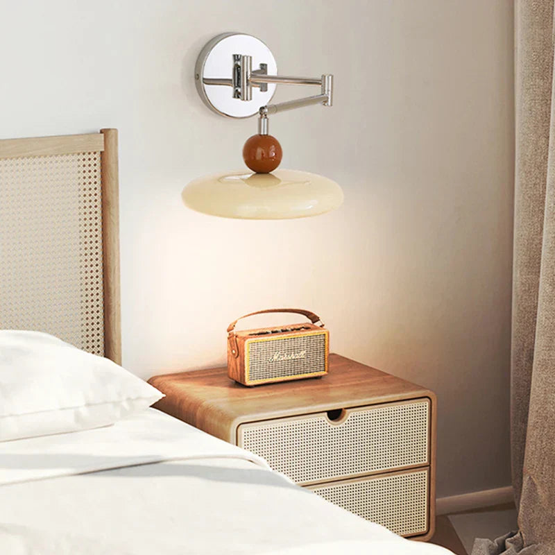 DecorBites™ Iron Wall Light: Modern Rotatable LED Wall Lamp for Bedroom Lighting