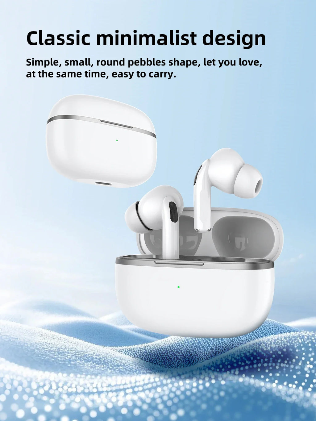 2026 Pro Wireless Bluetooth Headphones | Premium Sound with Mic and Charging Case