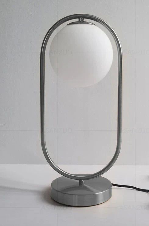 DecorBites™ Glass Ball LED Desk Lamp Nordic Design for Bedroom Living Room Reading