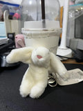Cute Cartoon Rabbit Plush Keychain – Pompom Bag & Phone Pendant