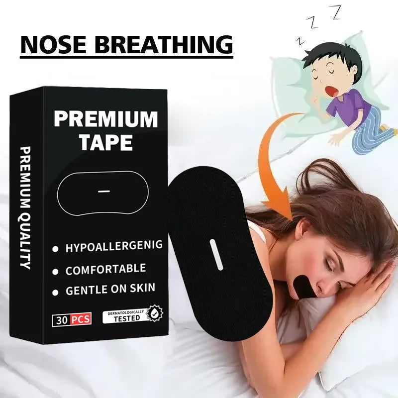 Mouth Tape for Sleeping | Anti Snoring Strips for Better Sleep