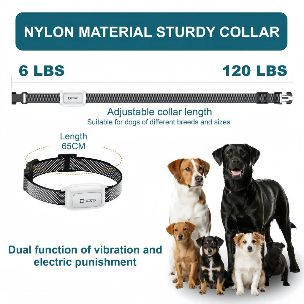 Electric Dog Training Collar Waterproof Anti Bark Device