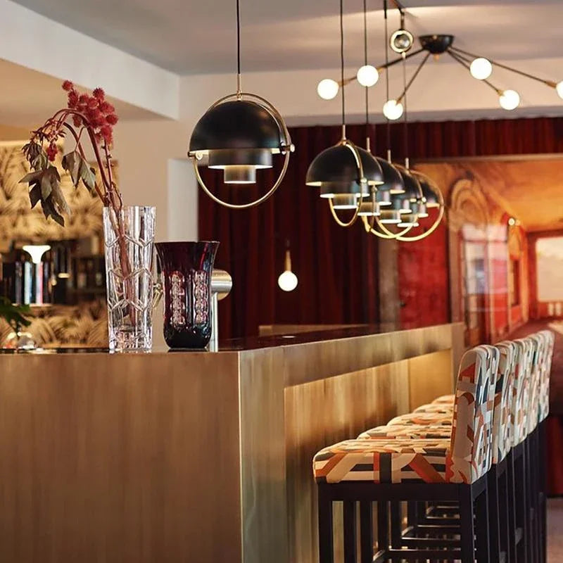 DecorBites™ Iron Pendant Lights: Post Modern Gubi Hanging Lamp for Home Decor