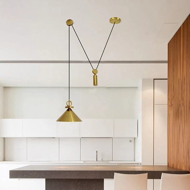 DecorBites™ Adjustable Linear Pendant Lights for Home, Bar & Restaurant Decor