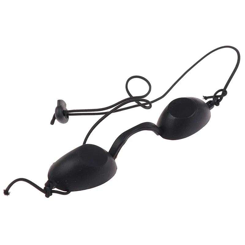 Adjustable Laser Safety Eyepatch Goggles | Full Shading Protective Eyewear for Tattoo and Photon Beauty Clinics