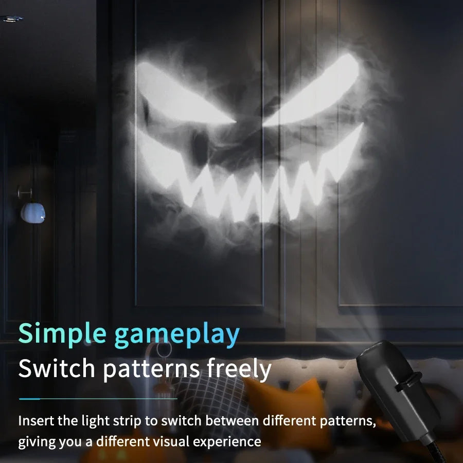5V USB Plug-in Planet Projection Light | Halloween Christmas Ceiling Decor Lamp