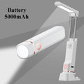 Folding LED Desk Lamp with 3 Speed Dimming Eye Protection USB Charging Book Light with Flashlight And Phone Holder Function