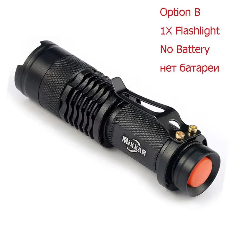 ZK20 3000LM LED Flashlight | Portable Rechargeable Camping and Hunting Light