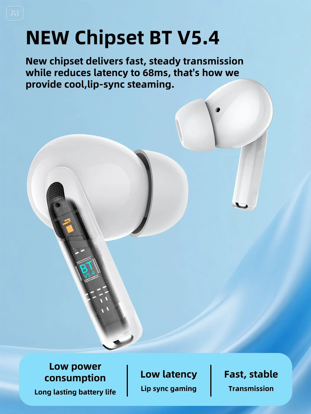 2026 Pro Wireless Bluetooth Headphones | Premium Sound with Mic and Charging Case