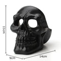 DecorBites™ Creative Skull Ashtray - Halloween Decor & Smoking Accessory, Portable & Windproof Resin Craft Gift