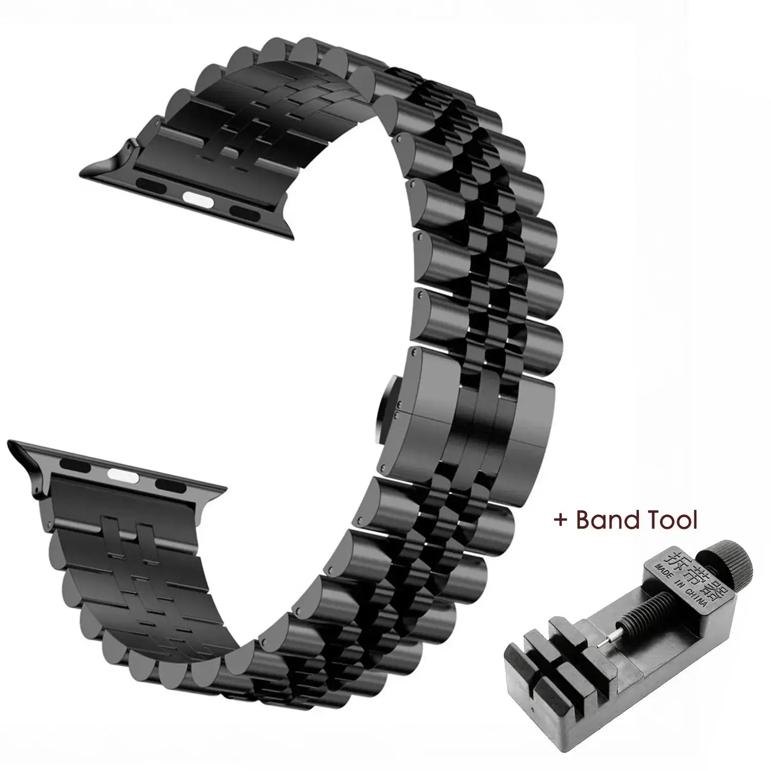 Apple Watch Stainless Steel Strap - Elegant Durable Design
