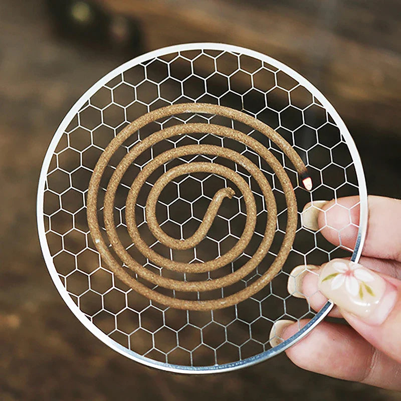Mosquito Coil Holder | Decorative Incense Burner Rack for Home