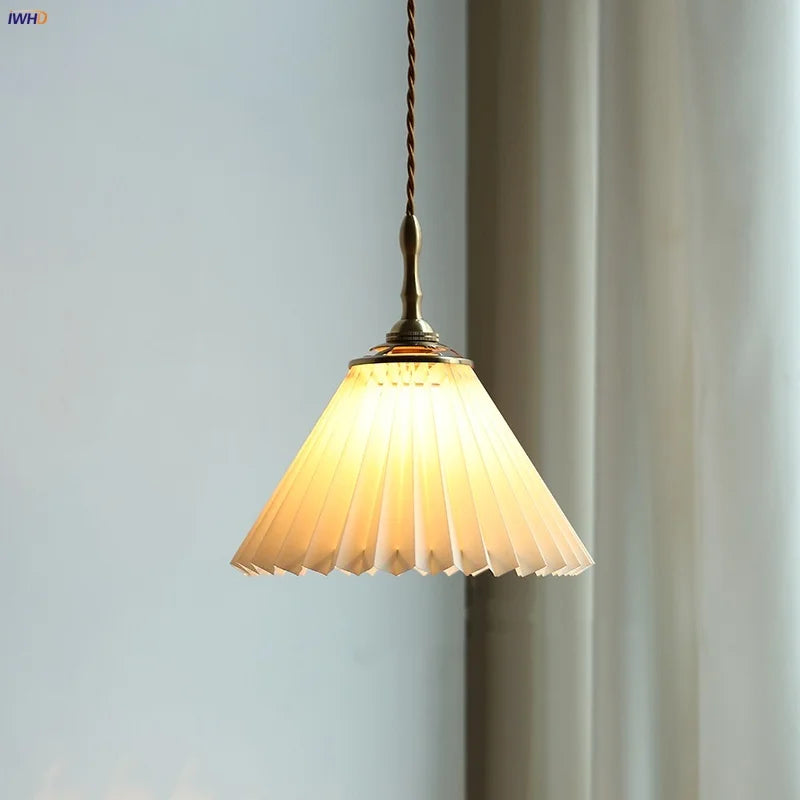 DecorBites™ Copper LED Pendant Lamp, Adjustable Wire, Modern Nordic Design